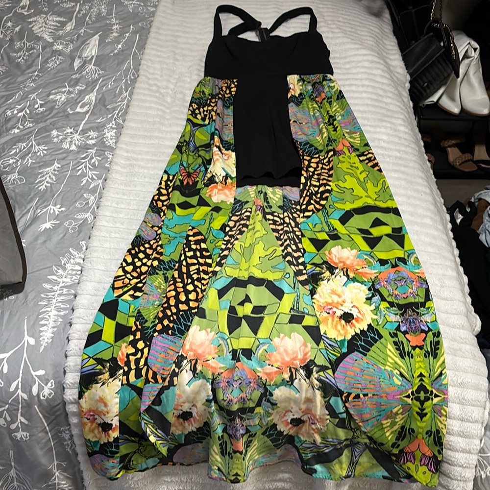2b Bebe high low dress